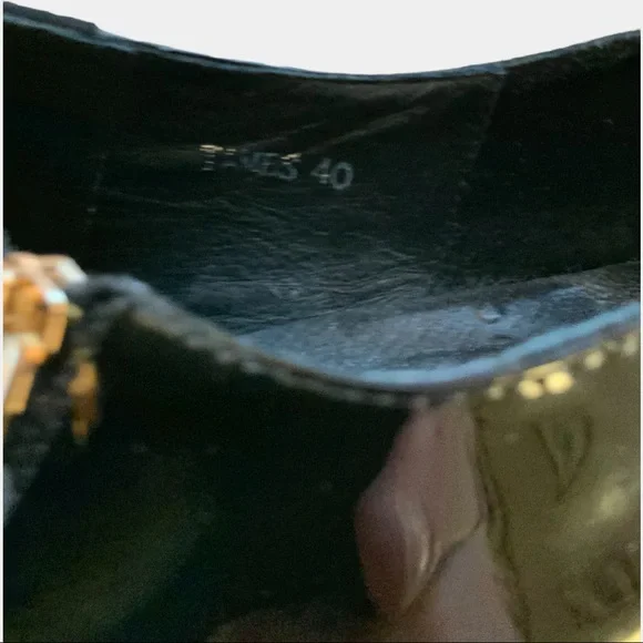 Gamin Tames suede / leather zip up medium black heel - as new - Picture 6 of 6